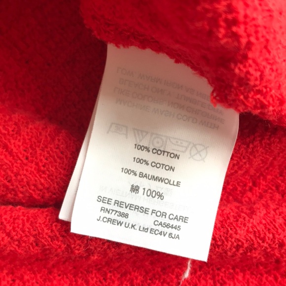 Madewell Side Tie Top Red XS - Picture 3 of 5